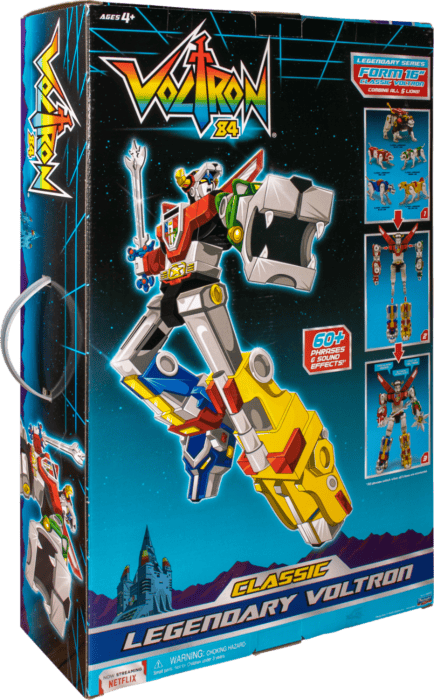 Voltron 84 Classic Legendary Defender 16” Action Figure Mega Set - Image 4