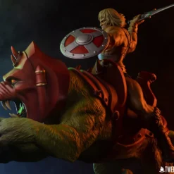 Masters of the Universe - He-Man & Battle Cat Deluxe Maquette - Image 10