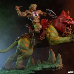 Masters of the Universe - He-Man & Battle Cat Deluxe Maquette - Image 7