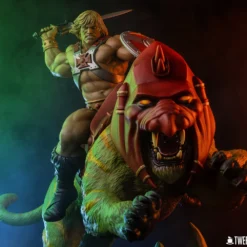 Masters of the Universe - He-Man & Battle Cat Deluxe Maquette - Image 11