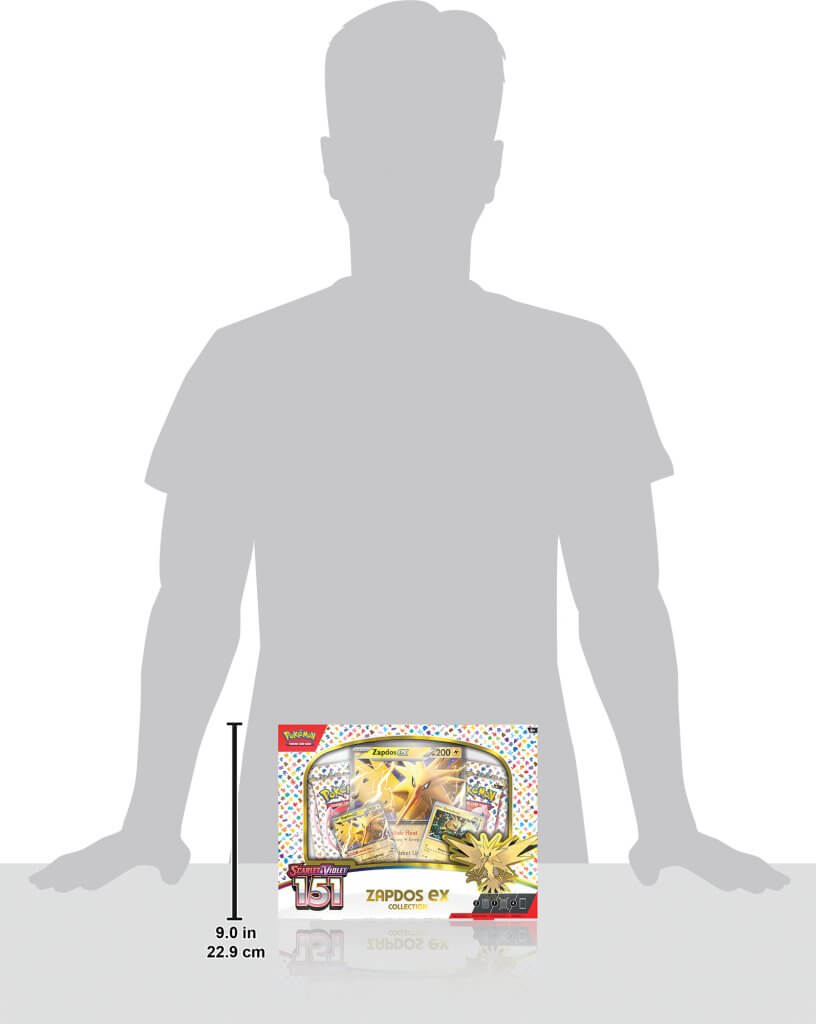 POKÉMON TCG Scarlet & Violet 151 Collection Zapdos ex - Image 3