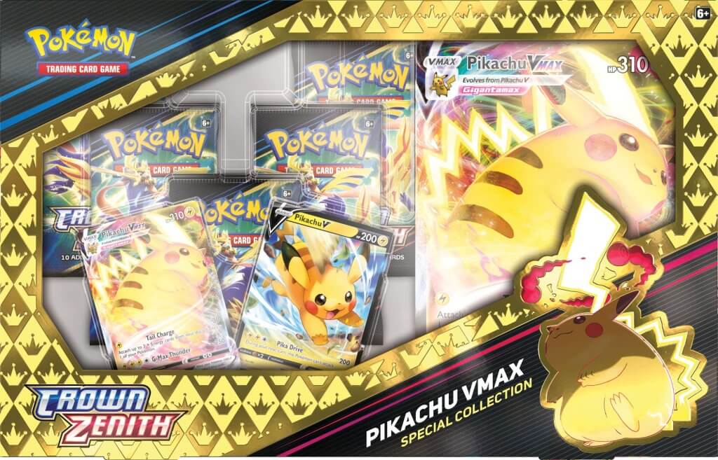 POKÉMON TCG Crown Zenith Pikachu VMAX Box - Image 2