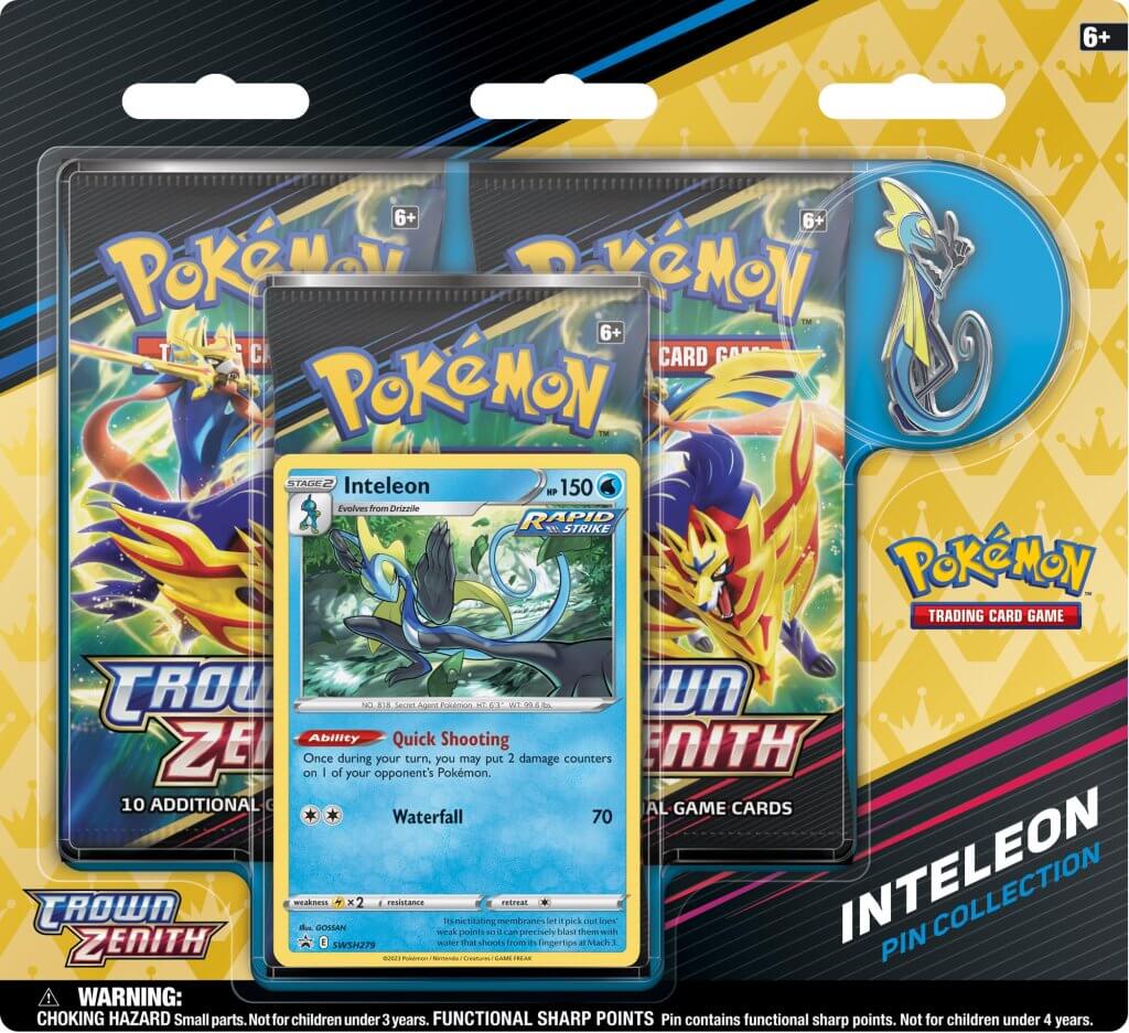 Pokémon TCG Crown Zenith Pin Blister - Image 3