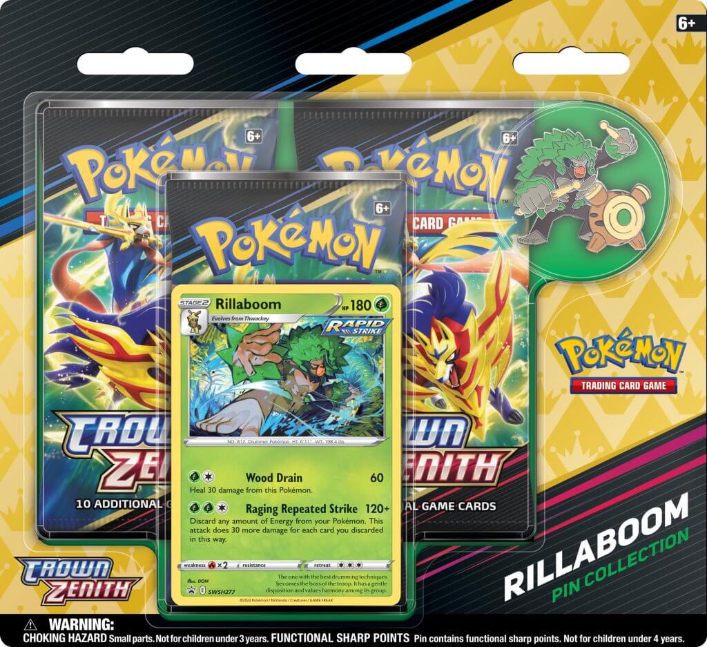 Pokémon TCG Crown Zenith Pin Blister - Image 2
