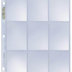 ULTRA PRO 9 Pocket Platinum Page for Standard Size Cards