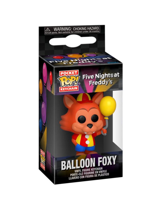 Five Nights at Freddy's - Balloon Foxy Pop! Keychain - Image 2