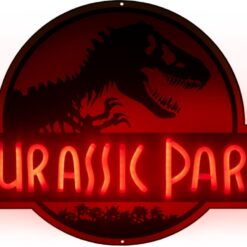 Alternative view of Jurassic Park - Logo Light-Up Neon Logo Sign