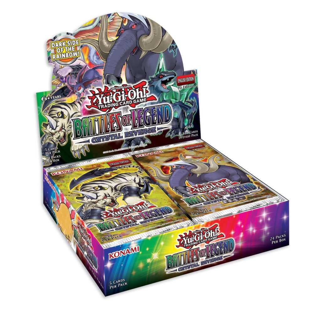 YU-GI-OH! TCG Battles of Legends: Crystal Revenge Booster Box