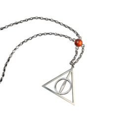 Alternative view of Harry Potter Deathly Hallows Lovegood Necklace