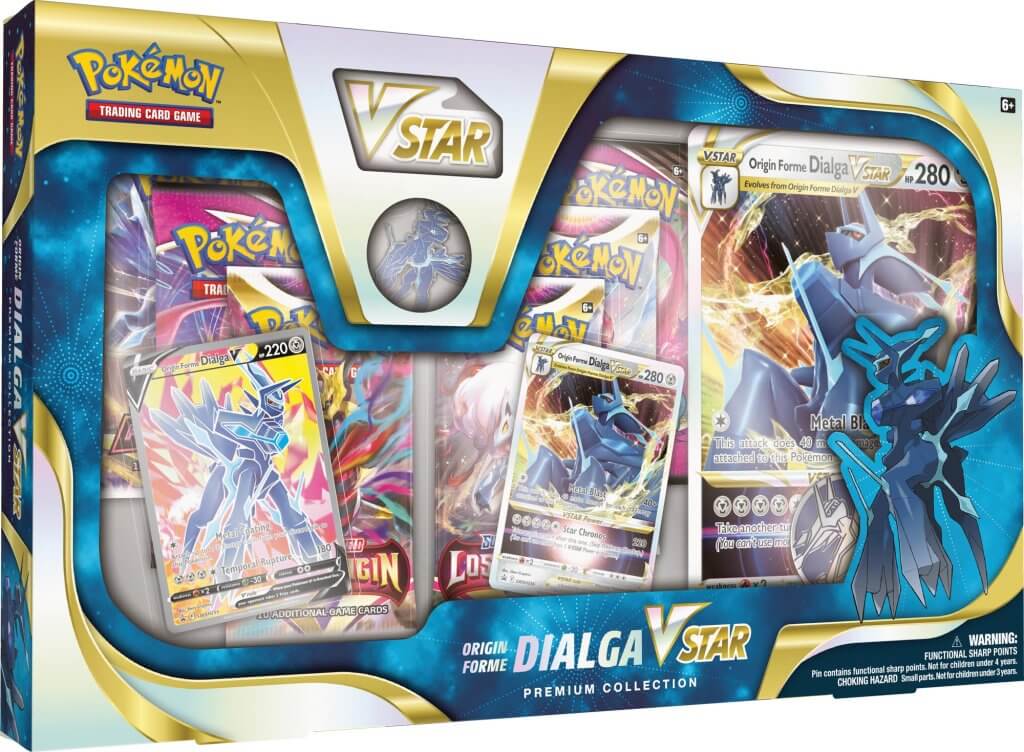 POKÉMON TCG Origin Forme VSTAR Premium Collection Dialga / Palkia