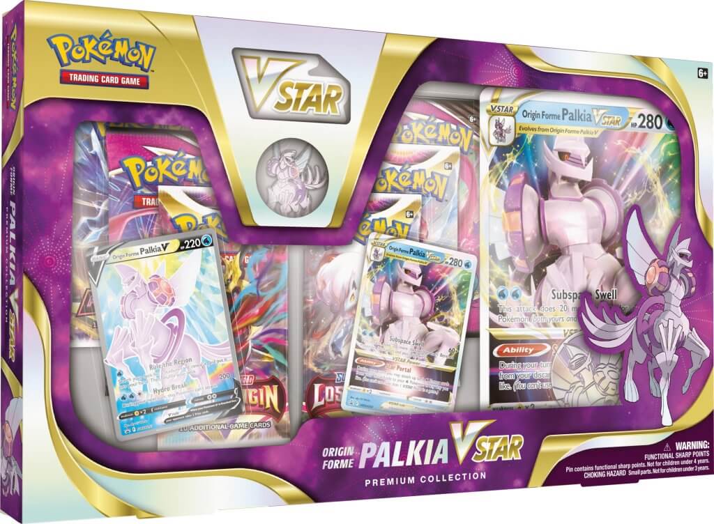 POKÉMON TCG Origin Forme VSTAR Premium Collection Dialga / Palkia
