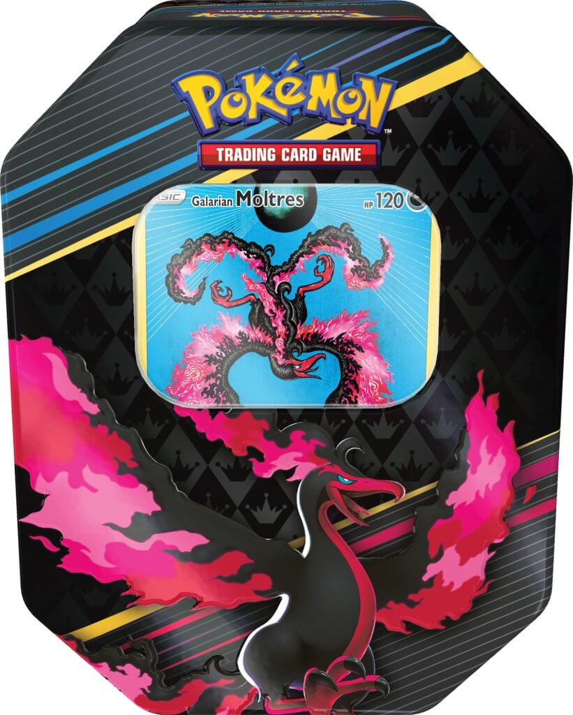 POKÉMON TCG Crown Zenith Tin Galarian Articuno, Zapdos, & Moltres - Image 2
