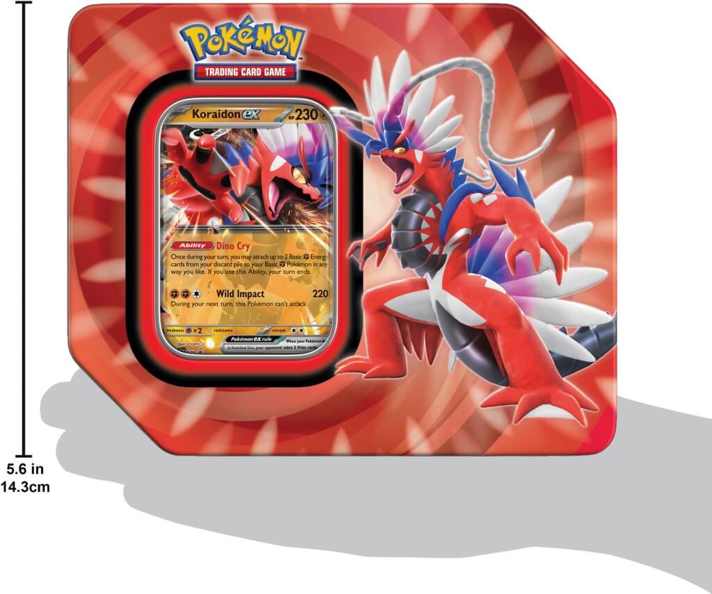 POKÉMON TCG Paldea Legends Tin - Image 2