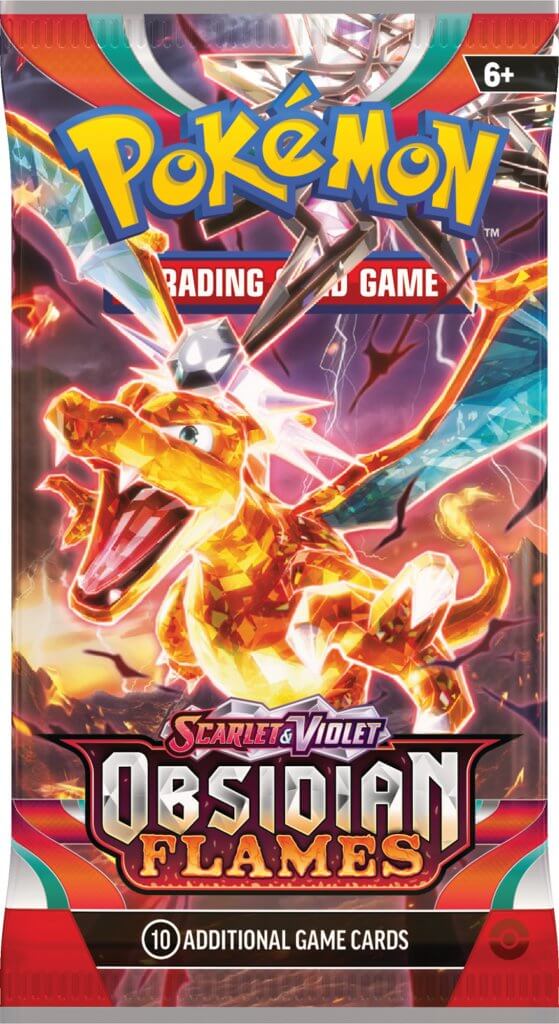 POKÉMON TCG Scarlet & Violet 3 Obsidian Flames Booster Pack - Image 2