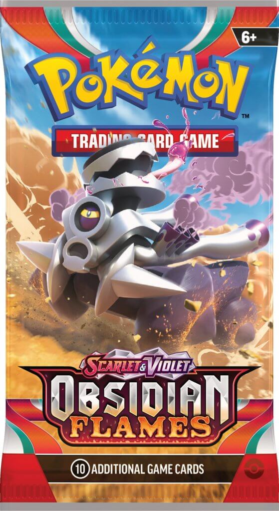 POKÉMON TCG Scarlet & Violet 3 Obsidian Flames Booster Pack - Image 4
