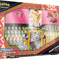 POKÉMON TCG Crown Zenith Shiny Zamazenta Figure Box