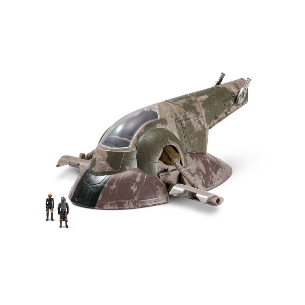 STAR WARS Deluxe 8" Vehicle & Figure Boba Fett's Starship Wave 1 - Image 6
