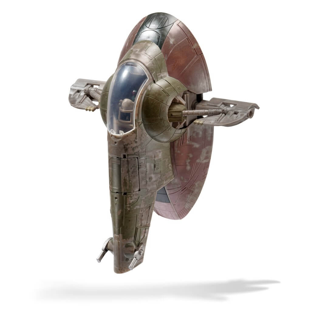 STAR WARS Deluxe 8" Vehicle & Figure Boba Fett's Starship Wave 1 - Image 8