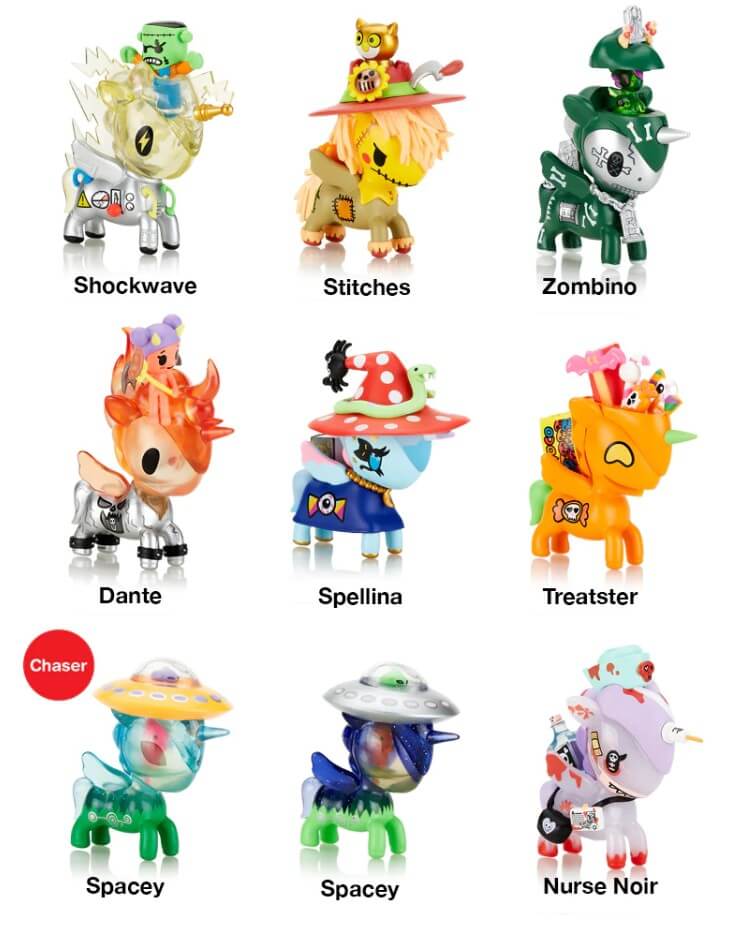 Tokidoki Unicorno After Dark Series 3 - Halloween Blind Box - Image 2
