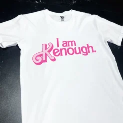 Barbie Movie I am Kenough Premium Graphic T-Shirt
