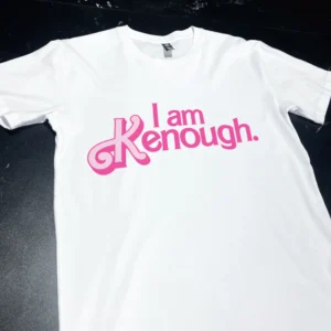 Barbie Movie I am Kenough Premium Graphic T-Shirt