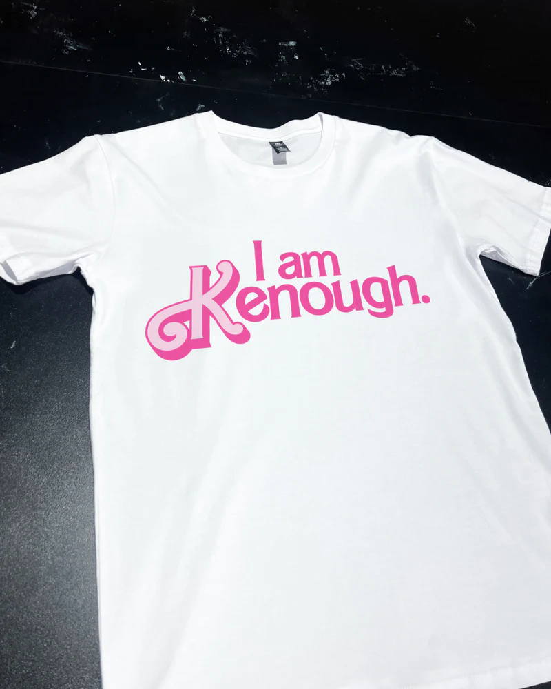 Barbie Movie I am Kenough Premium Graphic T-Shirt