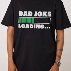 Alternative view of Dad Joke Loading T-Shirt