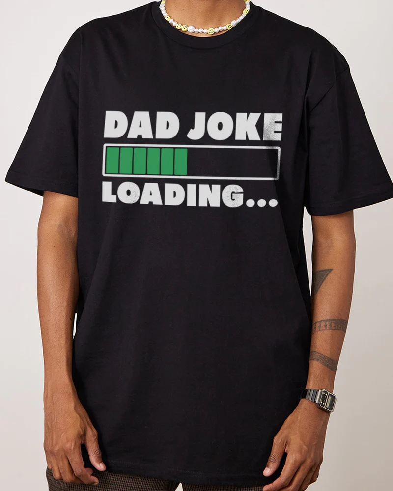 Dad Joke Loading T-Shirt - Image 2