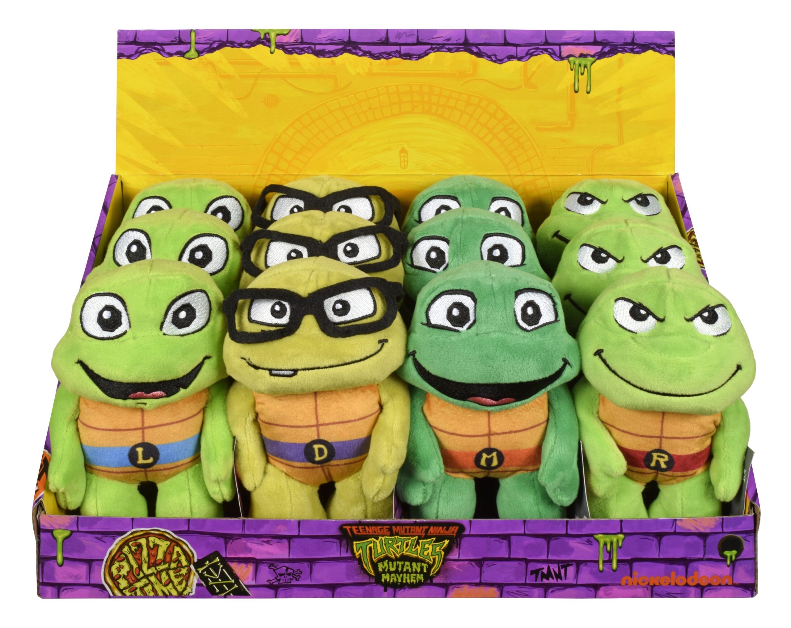 TMNT Movie 6.5" Basic Plush assorted