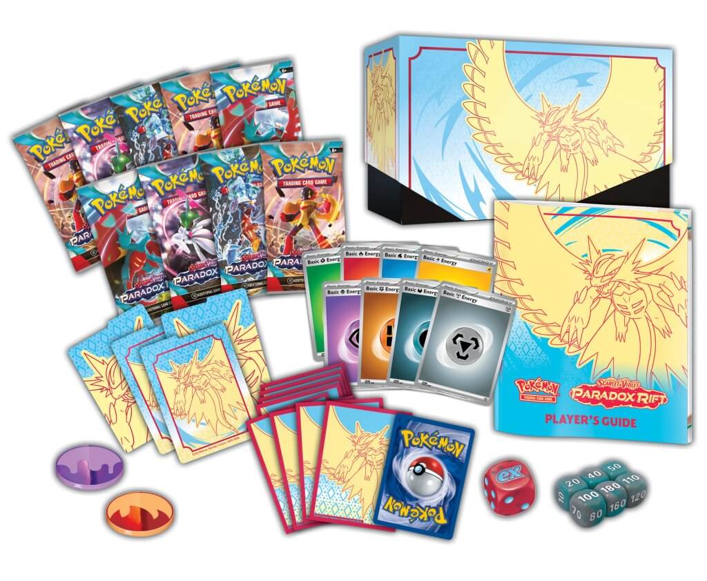 POKÉMON TCG Scarlet & Violet 4 Paradox Rift Elite Trainer Box ETB - Image 5