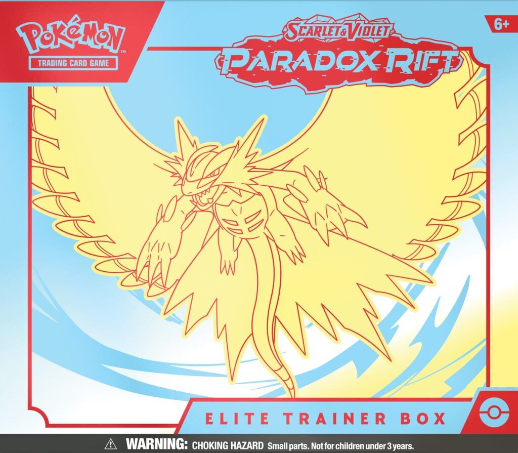 POKÉMON TCG Scarlet & Violet 4 Paradox Rift Elite Trainer Box ETB - Image 2