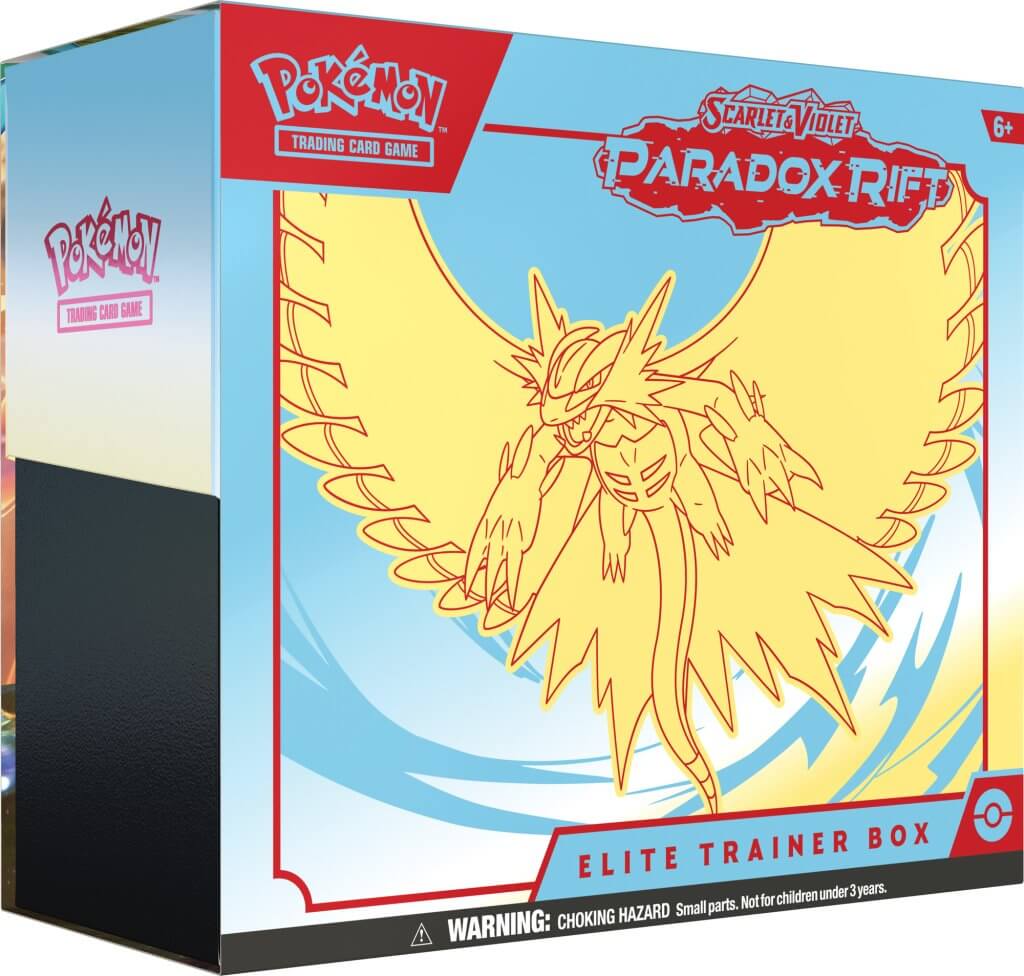 POKÉMON TCG Scarlet & Violet 4 Paradox Rift Elite Trainer Box ETB