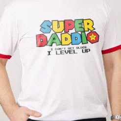 Alternative view of Nintendo: Super Daddio T-Shirt