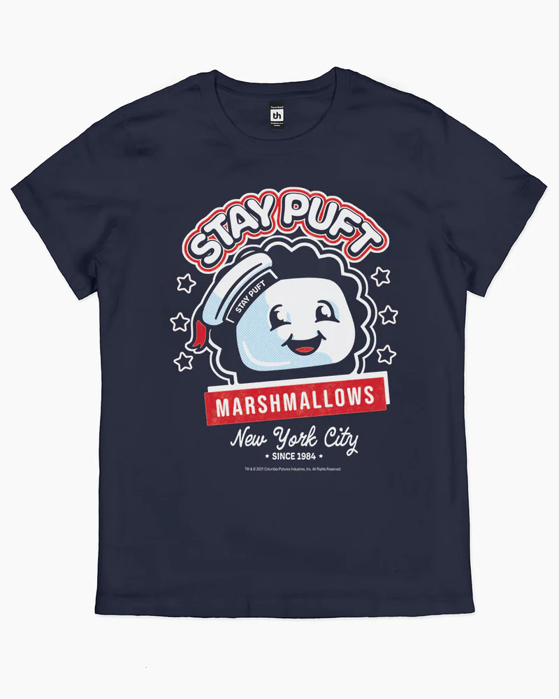 Ghostbusters: Stay Puft Marshmallows T-Shirt - Image 2
