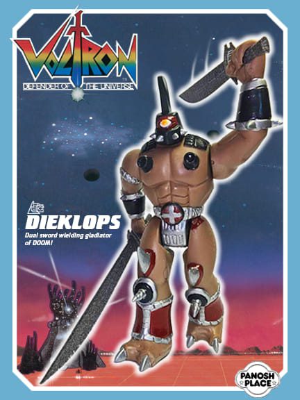 Voltron Dieklops Robeast, Panosh Place Retro 1984