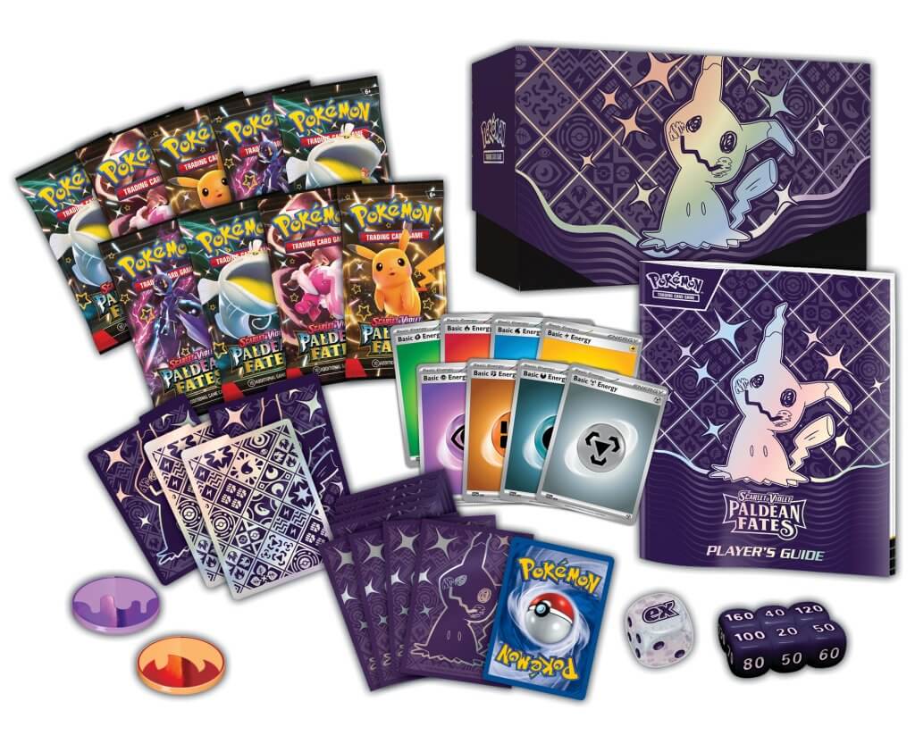 POKÉMON TCG Scarlet & Violet 4.5 Paldean Fates Elite Trainer Box - Image 2