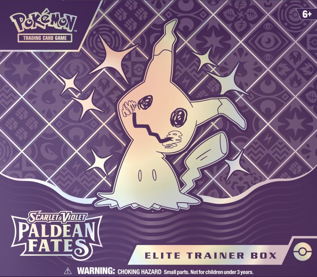POKÉMON TCG Scarlet & Violet 4.5 Paldean Fates Elite Trainer Box - Image 5