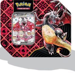 Alternative view of POKÉMON TCG Scarlet & Violet 4.5 Paldean Fates Tin