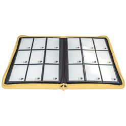 Alternative view of ULTRA PRO Binder - Vivid 9-Pocket Zippered Pro-Binder: Yellow