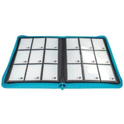 Alternative view of ULTRA PRO Binder - Vivid 9-Pocket Zippered Pro-Binder: Teal