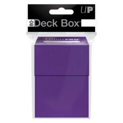 Alternative view of ULTRA PRO Deck Box - Solid Purple
