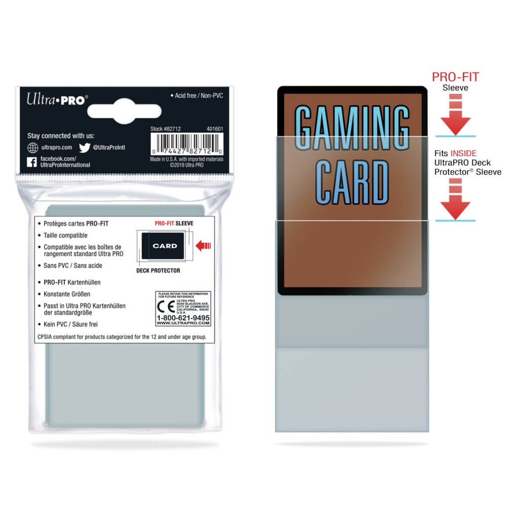ULTRA PRO Card Sleeves - Pro-Fit Standard - Image 3