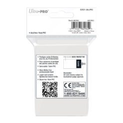 ULTRA PRO PRO-Gloss 60ct Small Deck Protector® sleeves - Clear - Image 2