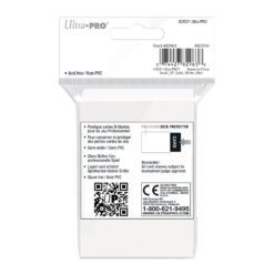 ULTRA PRO Deck Protector - Mini 60ct Wizard White - Image 3