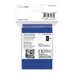 ULTRA PRO PRO LINE -DECK PROTECTOR SMALL GLOSS - 60ct Blue - Image 3