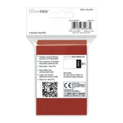 ULTRA PRO Deck Protector - Mini 60ct Imperial Red - Image 3