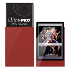 ULTRA PRO Deck Protector - Mini 60ct Imperial Red - Image 2