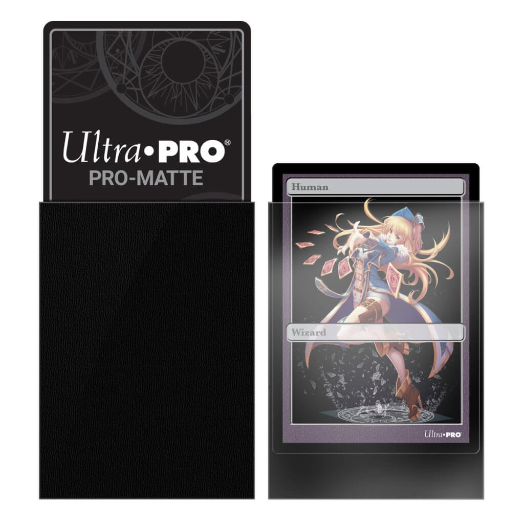 ULTRA PRO Deck Protector - Pro-Matte Small 60ct Black - Image 2