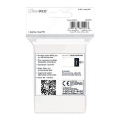 ULTRA PRO Deck Protector - Pro-Matte Small 60ct White - Image 3