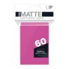 ULTRA PRO - 60ct Pro-Matte Bright Pink Small Deck Protectors